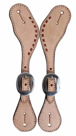 Buckstitched Roughout Spur Straps 6 Buckstitched Roughout Spur Straps -Professional Choice Shop F143863958