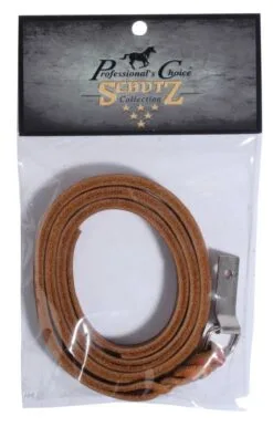 Plaited Saddle String With Concho-Tie