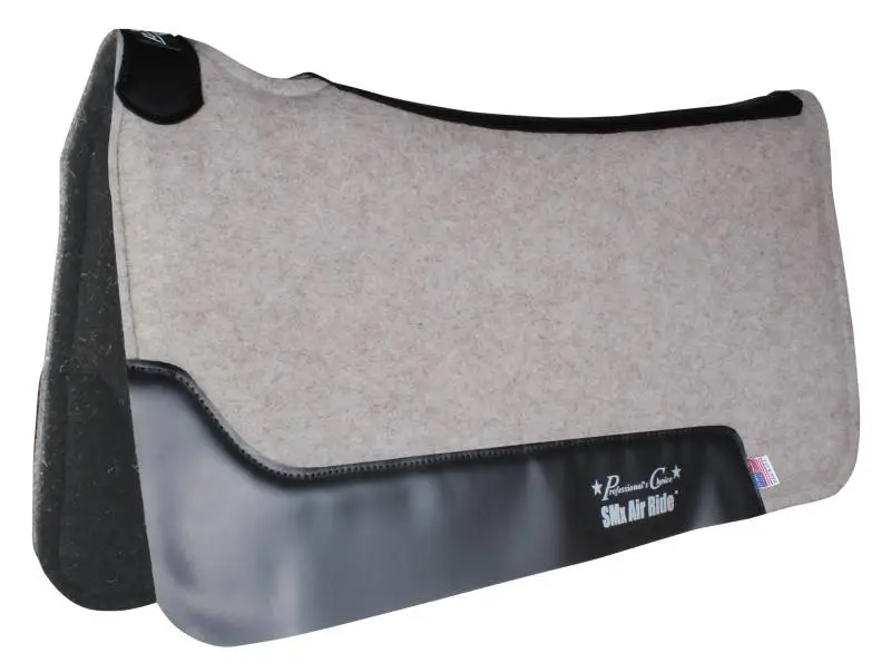 Cowboy Felt Air Ride Saddle Pad - Felt Bottom 2 Cowboy Felt Air Ride Saddle Pad - Felt Bottom - Image 2