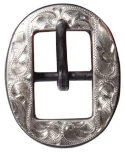Centerbar Buckle German Silver