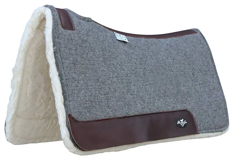 Deluxe 100% Wool Saddle Pad 3 Deluxe 100% Wool Saddle Pad - Image 3