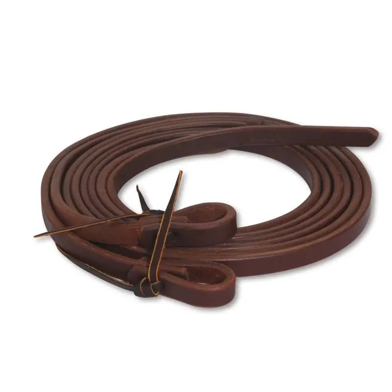 Ranch Heavy Oil Harness Leather Split Reins 1 Ranch Heavy Oil Harness Leather Split Reins