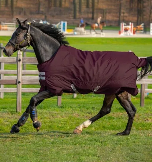 Amigo® Hero Ripstop Turnout - Fleece Lining (50g Light) -Professional Choice Shop aapf91 gfgf amigo hero ripstop turnout fleece lining 50g light burgundy